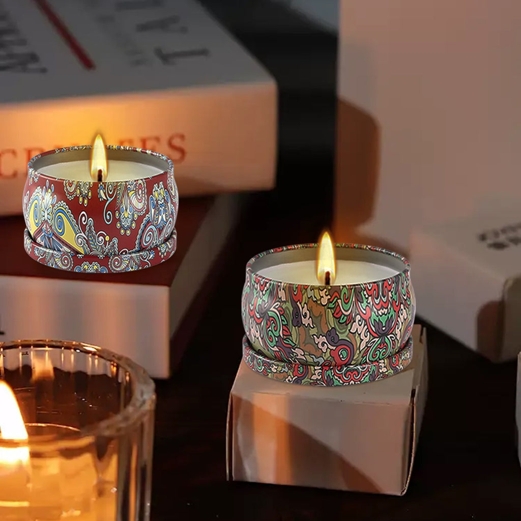 Kit Vela Aromática Rosa