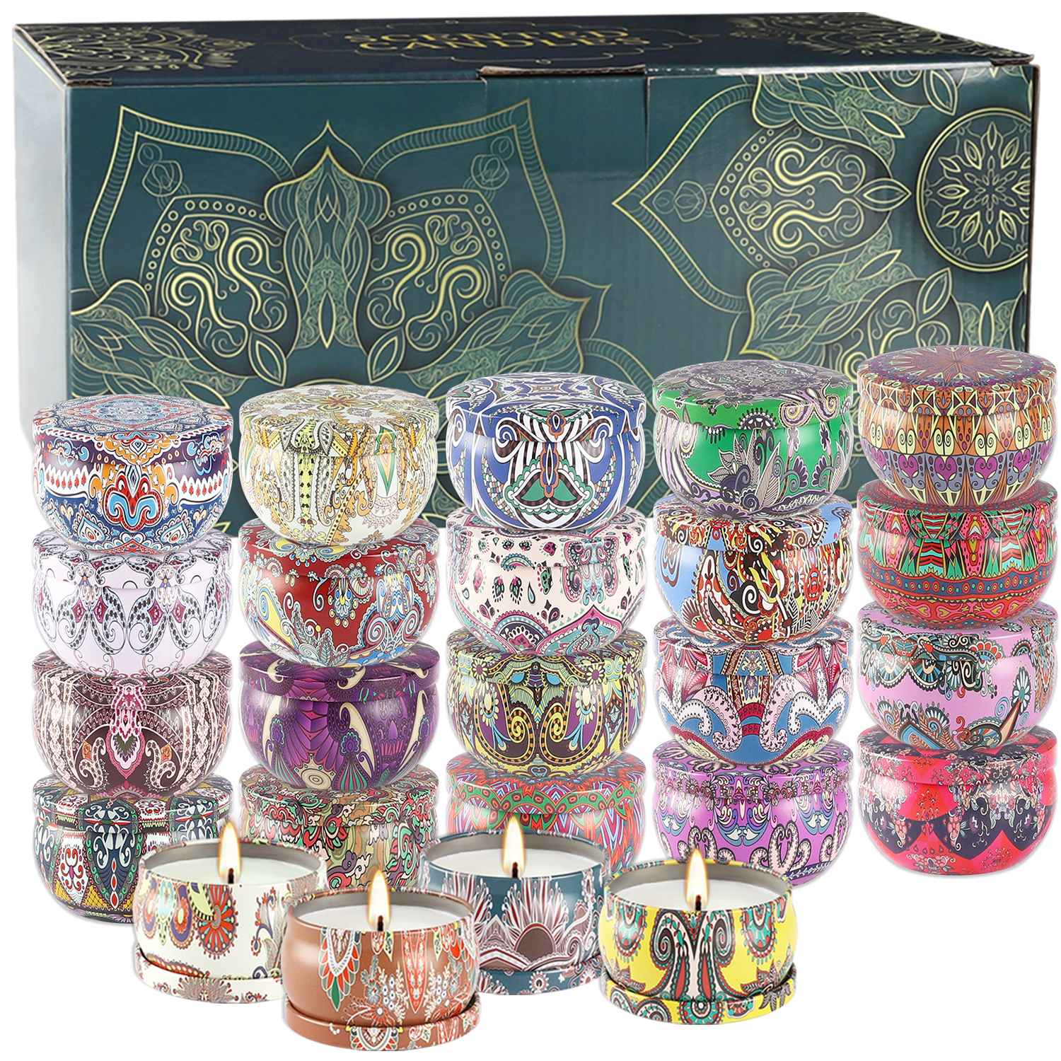 Kit Vela Aromática Rosa
